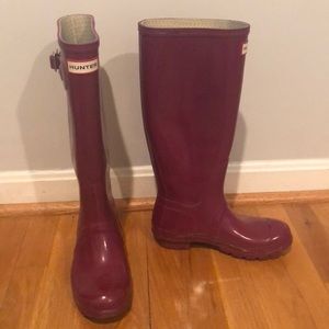 Hunter “Original Tall Gloss” Boots